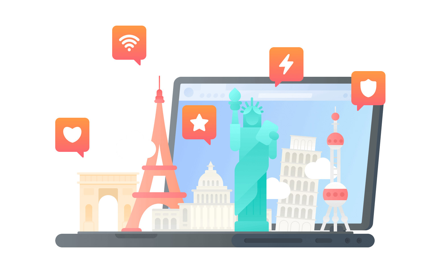 在巴西连接到中国的软件 - 翻回VPN